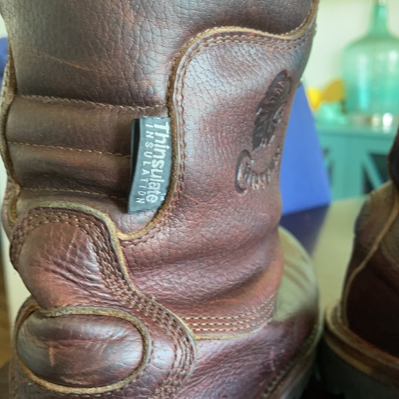 Chippewa men’s logger boots Size 10 - Picture 11 of 13